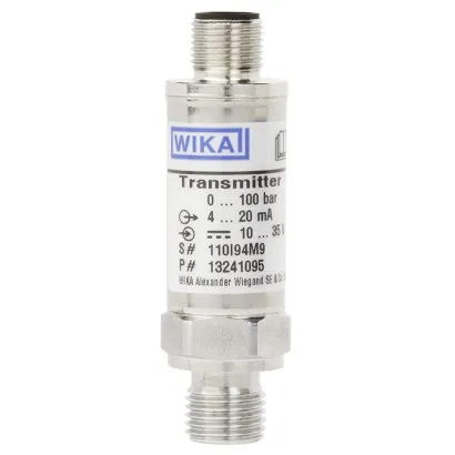 Wika Miniature Pressure Sensor, M-10, M-11, Standard Version Or With Flush Diaphragm